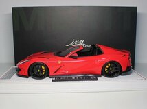 ▲超貴重な！Rosso Corsa！世界限定69台！IM 1/18 フェラーリ Ferrari 812 GTS Novitec 812 N-Largo 新品 Resin Model_画像5