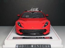 ▲超貴重な！Rosso Corsa！世界限定69台！IM 1/18 フェラーリ Ferrari 812 GTS Novitec 812 N-Largo 新品 Resin Model_画像3