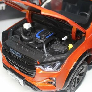 ▲超希少！特注品！1/18 五十鈴 ISUZU イスズ D-MAX Pickup 2023 Orange 新品の画像7