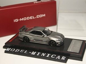 ▲限定品！Ignition Model 1/64 日産 NISSAN GTR R34 スカイライン GT-R Skyline Z-Tune Omori Factory CRS 新品 IG