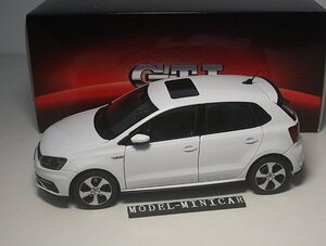 ▲入手困難！VW特注 1/18 Volkswagen フォルクスワーゲン ポロ New Polo GTI 2015 白 新品