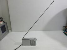 ◆美品 Panasonic パナソニック ワイドFM対応 FM/AMコンパクトラジオ RF-P155 動作確認済み 現状渡し..._画像3