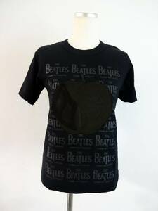 THE BEATLES COMME des GARCONS（ザ・ビートルズ　コムデギャルソン）☆Tシャツ☆リンゴ☆リンゴのプレート付Tシャツ☆USED☆サイズXS