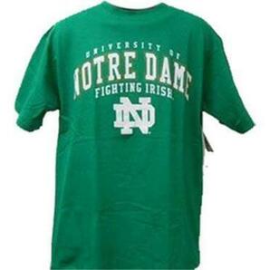 未使用 新品タグ付 NCAA ノートルダム・ファイティング・アイリッシュ ＴシャツLサイズ Notre Dame Fighting Irish アメリカンフットボールの画像6