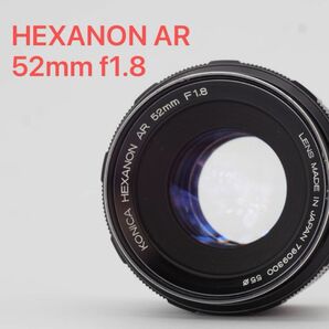 Konica コニカ HEXANON AR 52mm f1.8 ヘキサノン オールドレンズ