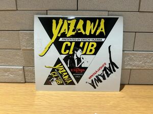 ★送料無料★新品 当時物 矢沢永吉 ヤザワクラブ YAZAWA レア グッズ 入手困難 ステッカー シール スマホ iPhone パソコン 等　フデ ロゴ 