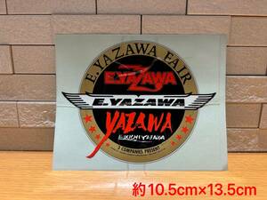 ★送料無料★新品 当時物 正規品 矢沢永吉 YAZAWA 激レア コレクション グッズ 入手困難 ステッカー スリーロゴ　羽 ハネ 筆 フデ　ロゴ