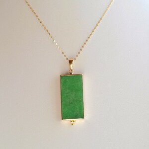 ..K10 pendant top necklace natural less processing jade 