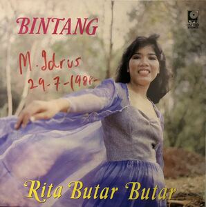 Rita Butar Butar Bintang レア盤 Indonesia Malaysia インドネシア マレーシア Asian Pop アジアンポップ