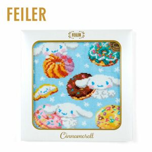 新品 未使用 サンリオ sanrio フェイラー FEILER コラボ グッズ シナモロール シナモン ハンカチ ハンドタオル