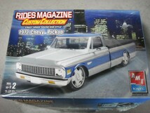 １９７２ シェビー ピックアップ　１/２５　ＲＩＤＥＳ ＭＡＧＡＺＩＮＥ＊ＡＭＴ/ＥＲＴＬ_画像1