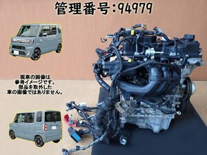 H29 ウェイク LA700S KF-VE エンジン本体