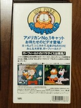 ガーフィールドのパラダイスは最高! Garfield On Paradise 日本語吹替版 VHS ビデオテープ 小倉久寛 海外アニメ 希少 未DVD化 CBS SONY_画像2