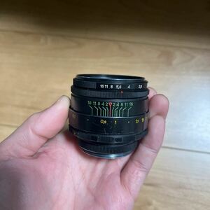 HELIOS-44-2 58mm F2 ヘリオス M42マウント　ぐるぐるボケ　オールドレンズ