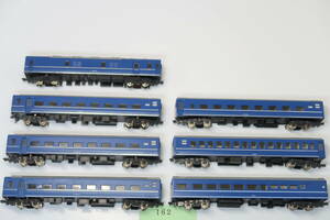 40303-162【客車（発送：ゆうパケットプラス 410円、他）】KATO 24系（7両）【中古品】