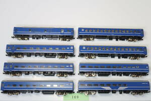 40303-169【客車（発送：ゆうパケットプラス 410円、他）】TOMIX 24系（8両）【中古品】