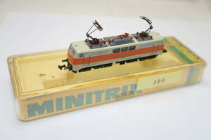 40325-190【外国車両】MINITRIX 電気機関車【中古品・ケース有】