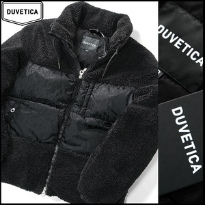 新品12万【 DUVETICA 】デュベティカ 22‐23AW/目を奪われる極上のボアフリースダウンジャケット LUVIGO 50/L相当