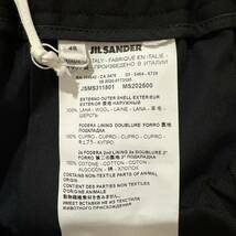 ジルサンダー JIL SANDER 定番 クロップド スラックス パンツ デニム ブラック 黒 48 L OAMC ロンハーマン マルニ ロエベ 定番 正規品_画像5