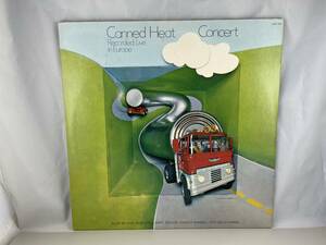 国内盤　LP　CANNED HEAT　Concert Recorded Live in Europe　ライヴ・イン・ヨーロッパ　LAX 134