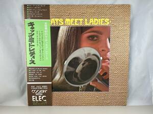 国内盤　帯付き　LP　V.A　CATS MEET LADIES　(Louis Armstrong, Billy Holiday, Ella Fitzgerald, Frank Sinatra,,,,,)