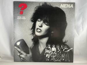 Germany盤　12”　45rpm　NENA　? (Fragezeichen) SPECIAL LONG VERSION　CBS A 12.3994　ドイツ盤