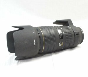 02★【ジャンク品】SIGMA シグマ 一眼レンズ 70-200ｍｍ 1：2.8 APO EX PENTAXマウント ズーム 望遠レンズ カメラレンズ★430N7　/2ｂ*