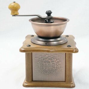 01▼【中古】Kalita/カリタ コーヒーミル AC-1 銅板ミル 手動式 手挽き 調理器具△696N9の画像4