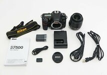 ◇【Nikon ニコン】D7500 ボディ + 18-55mm VR レンズ デジタル一眼カメラ_画像9