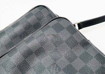 ◇【LOUIS VUITTON ルイ・ヴィトン】レム N41446 ショルダーバッグ ダミエグラフィット_画像8