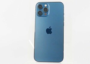 ◇【docomo/Apple】iPhone 12 Pro Max 256GB SIMロック解除済 MGD23J/A スマートフォン パシフィックブルー