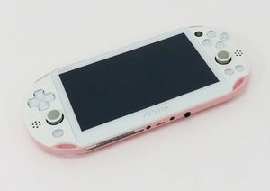 ○【SONY ソニー】PS Vita Wi-Fiモデル + メモリーカード16GB PCH-2000 ライトピンク/ホワイト