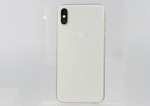 ◇【SoftBank/Apple】iPhone XS 256GB SIMロック解除済 MTE12J/A スマートフォン シルバー_画像1