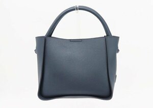 ◇美品【Kitamura キタムラ】トートバッグ ネイビー