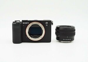 ◇美品【SONY ソニー】α7C ズームレンズキット ILCE-7CL ミラーレス一眼カメラ ブラック