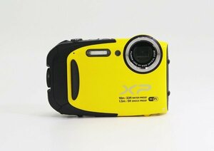 ◇美品【FUJIFILM 富士フイルム】FinePix XP70 コンパクトデジタルカメラ イエロー