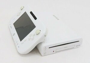 ○【任天堂 ニンテンドー】Wii U本体 32GB シロ