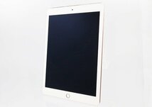 ◇ジャンク【SoftBank/Apple】iPad Pro 9.7インチ Wi-Fi+Cellular 32GB MLYJ2J/A タブレット ローズゴールド_画像2