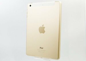 ◇【docomo/Apple】iPad mini 3 Wi-Fi+Cellular 16GB MGYR2J/A タブレット ゴールド