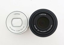 ◇美品【ニコン】Nikon 1 J5 ダブルズームレンズキット ミラーレス一眼カメラ シルバー_画像6