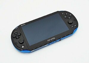 ◇【SONY ソニー】PS Vita Wi-Fiモデル + メモリーカード8GB PCH-2000 ブルー/ブラック