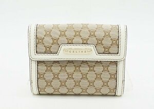 ◇【CELINE セリーヌ】マカダム Wホック財布