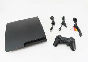 ○【SONY ソニー】PS3本体 160GB CECH-3000A チャコールブラック