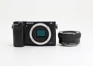 ◇【SONY ソニー】α6000 パワーズームレンズキット ILCE-6000Y ミラーレス一眼カメラ