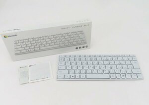 ◇美品【Microsoft マイクロソフト】デザイナー コンパクト キーボード 21Y-00049