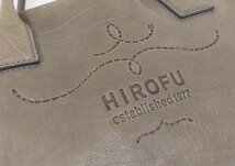 ◇【HIROFU ヒロフ】レザー ハンドバッグ_画像7