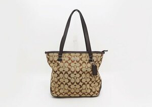 ◇【COACH コーチ】シグネチャー トートバッグ 36375