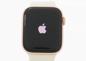 ◇【アップル】Apple Watch Series5 44mm GPS ゴールドアルミニウム スターライトスポーツバンド MWT42J/A スマートウォッチ