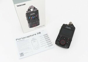 ◇美品【TASCAM タスカム】Portacapture X6 6トラックポータブルレコーダー ICレコーダー