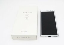 ◇美品【UQmobile/Sony】Xperia 8 Lite 64GB SIMフリー SOV44SWU スマートフォン ホワイト_画像9